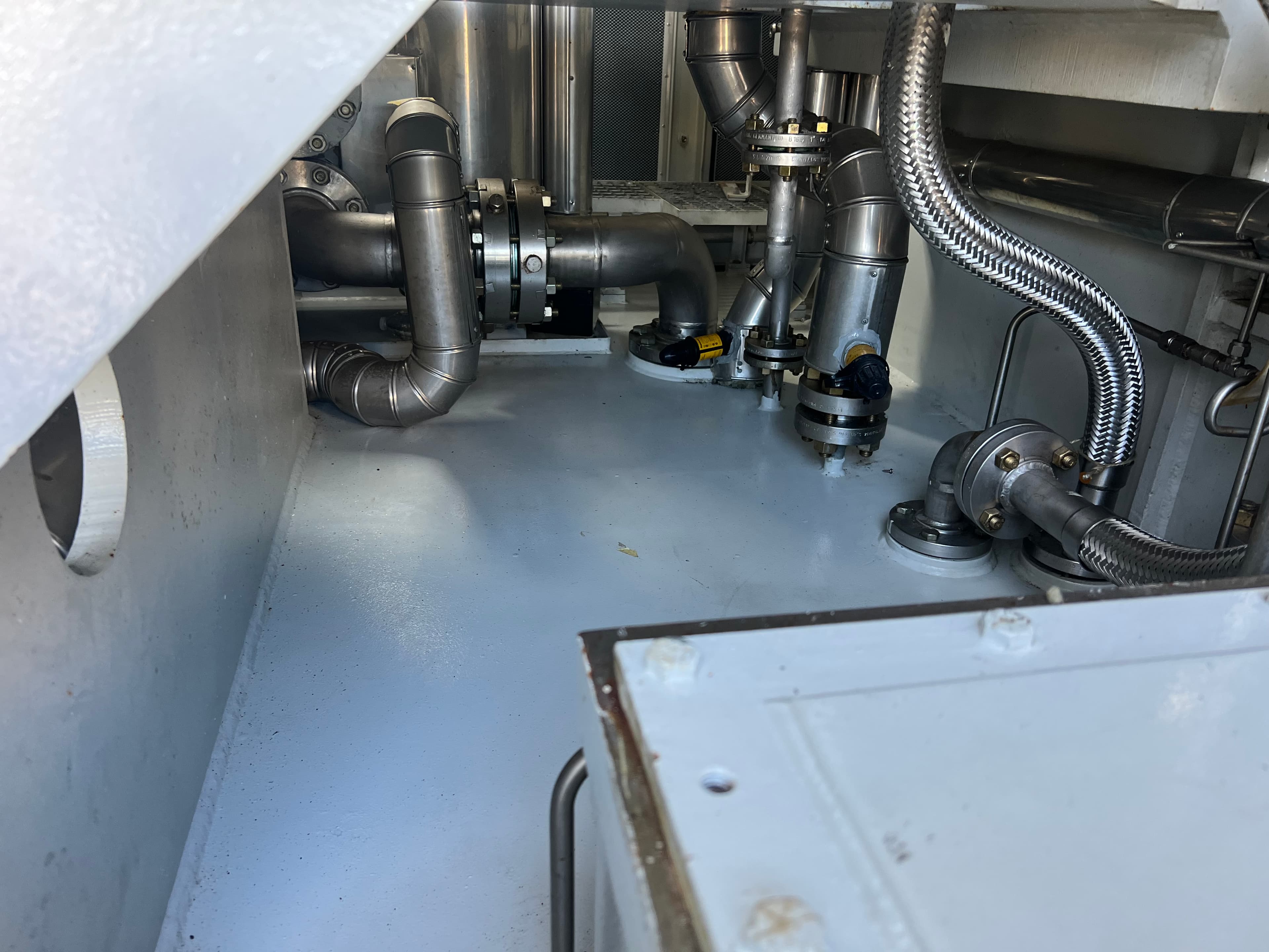 Skid frame and lifting points