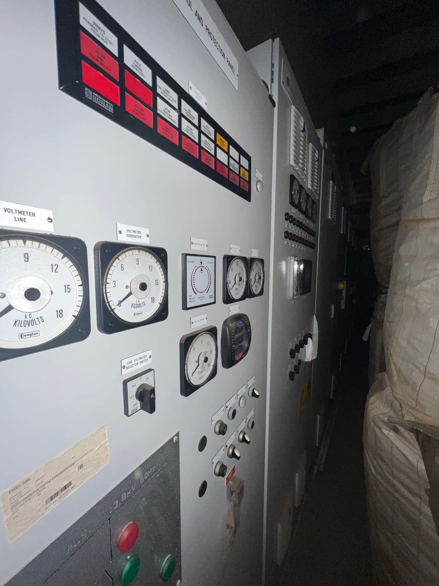 Crated ancillary equipment