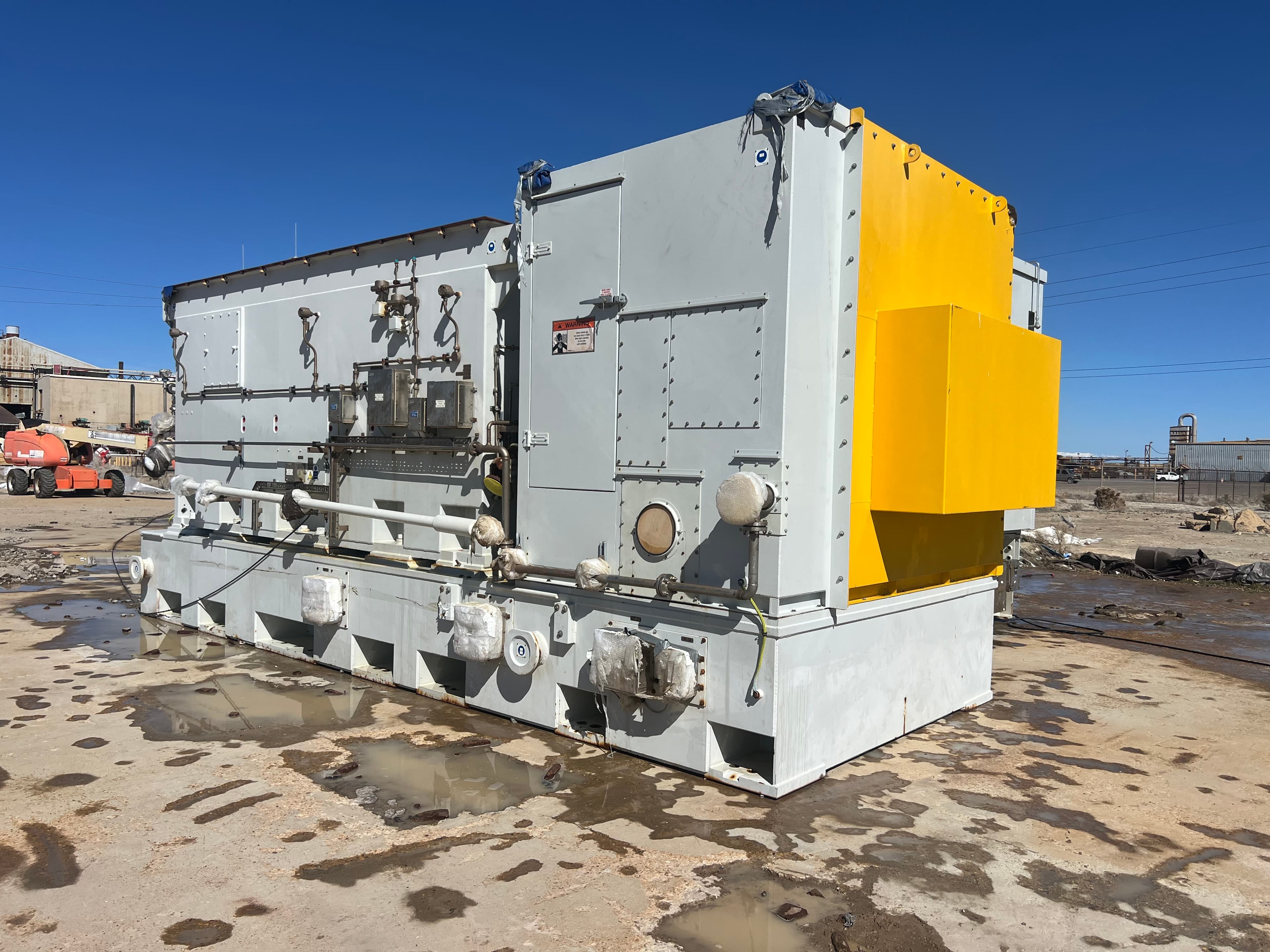 Turbine enclosure exterior